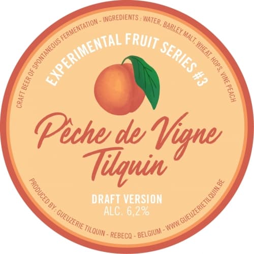 Experimental Fruit Series #3 - Pêche de Vigne Tilquin - Draft Version