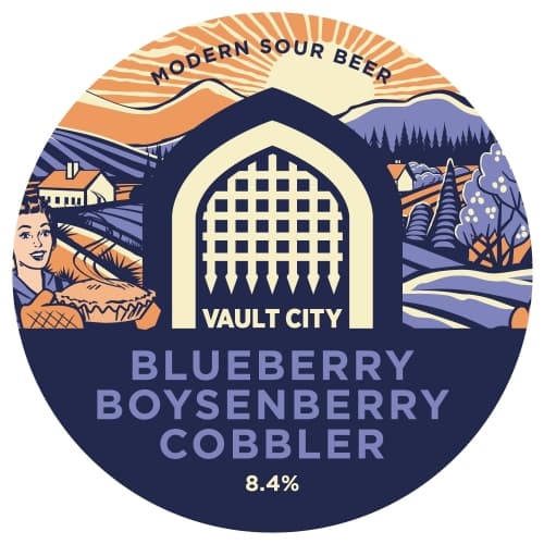 Blueberry Boysenberry Cobbler
