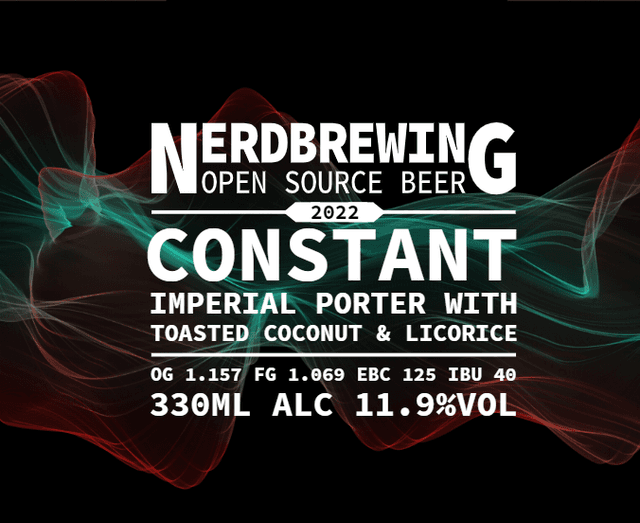 Constant Imperial Porter w. Toasted Coconut & Licorice