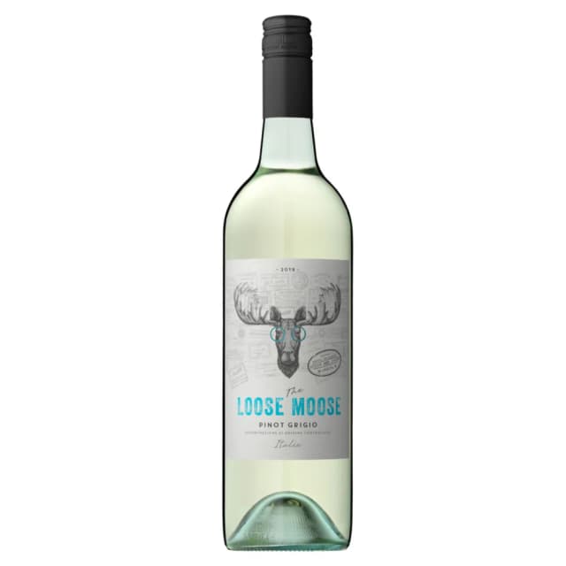 The Loose Moose Italian Pinot Grigio DOC White Wine