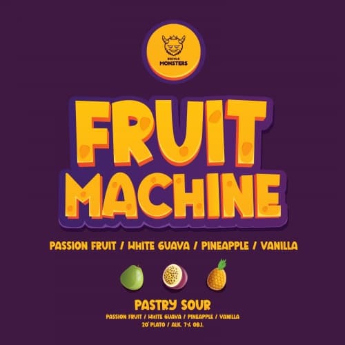 Fruit Machine: Passion Fruit, White Guava, Pineapple, Vanilla
