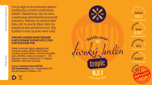Divoký balón tropic