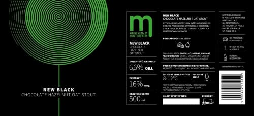 New Black: Chocolate Hazelnut Oat Stout