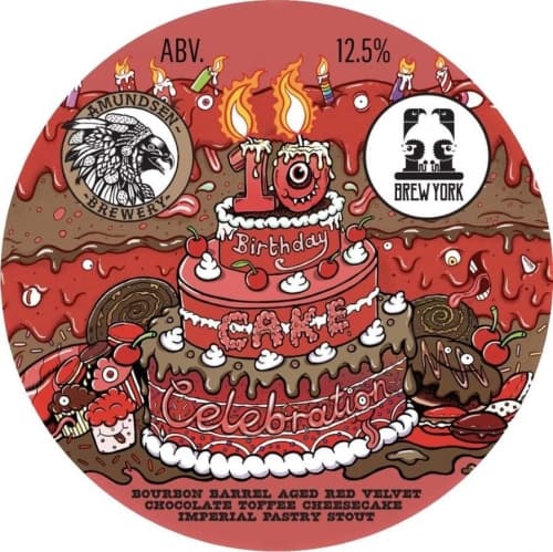 10th Birthday Cake Celebration - Brew York