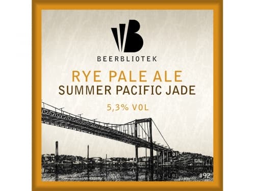 Rye Pale Ale Summer Pacific Jade