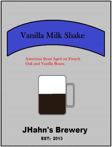 Vanilla Stout Shake