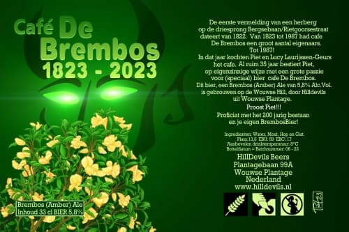 Café De Brembos 1823 - 2023