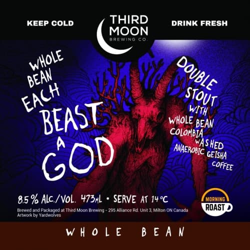 Each Beast A God WHOLE BEAN (Morning Roast | Colombia Washed Anaerobic Geisha)