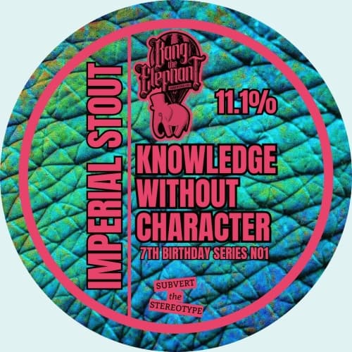 KNOWLEDGE WITHOUT CHARACTER