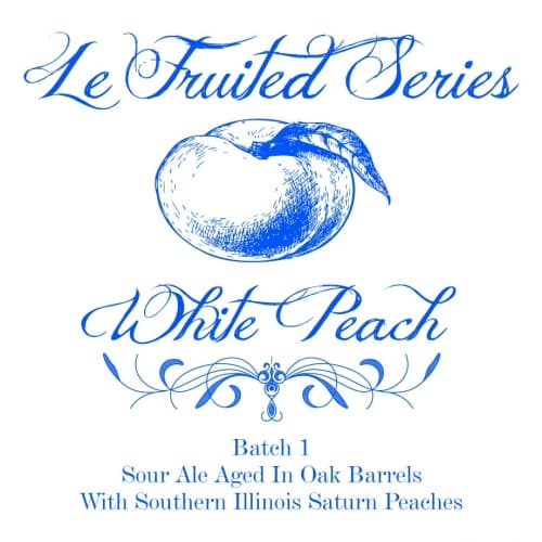 Le Fruited Series White Peach