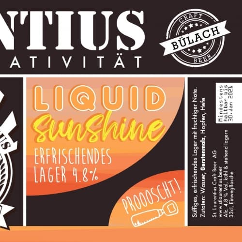Liquid Sunshine