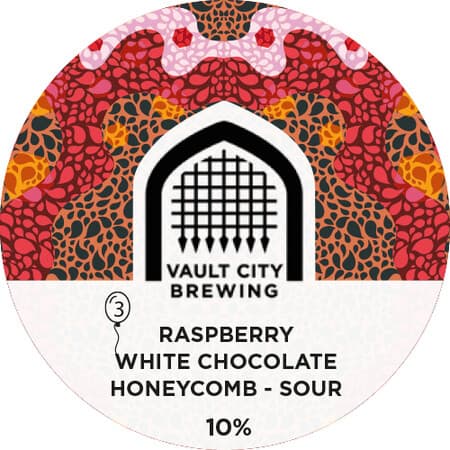 Raspberry White Chocolate Honeycomb Sour