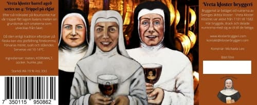 Vreta Kloster Barrel Aged Series No 4: Trippel På Ekfat