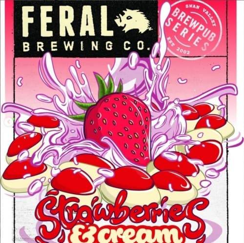 Strawberries & Cream Sour