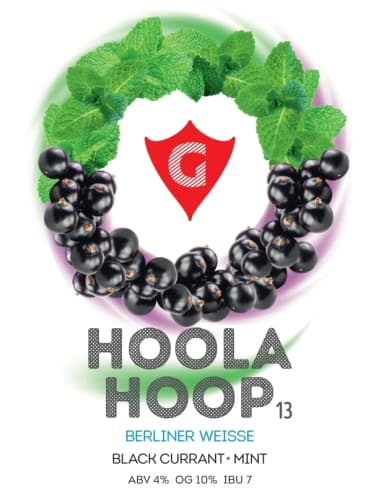 HOOLA HOOP 13 | black currant • mint