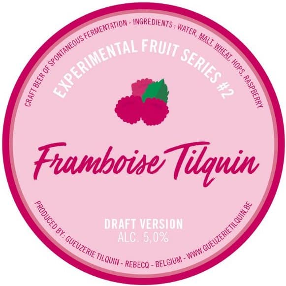 Experimental Fruit Series #2 - Framboise Tilquin - Draft Version