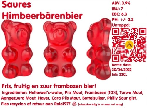 Saures Himbeerbärenbier