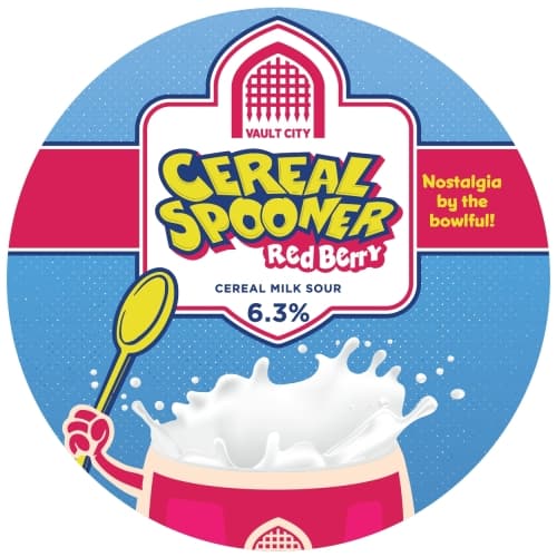 Cereal Spooner Red Berry