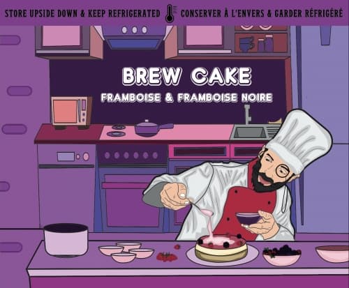 BREW CAKE - Framboise & Framboise Noire