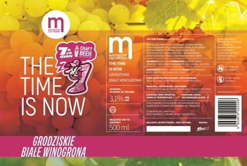 The Time Is Now Białe Winogrona
