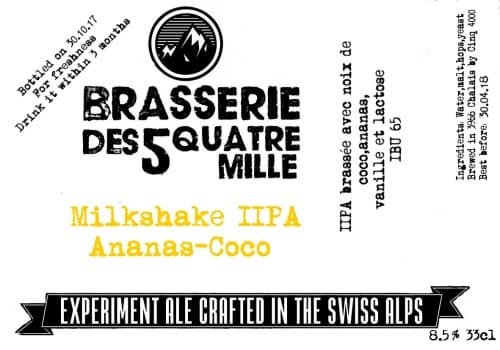 Milkshake IIPA Ananas-Coco