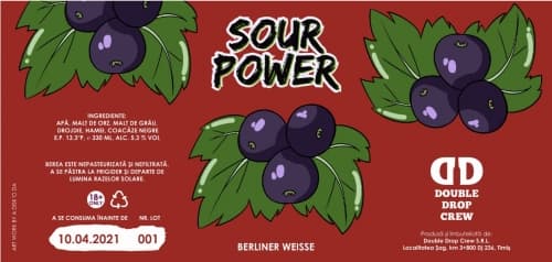 Sour Power - Coacăze Negre