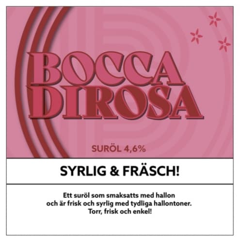 Bocca Di Rosa - Surt Från Surte
