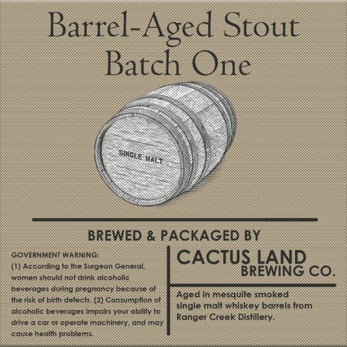 Barrel Aged Imperial Stout (Batch 1)