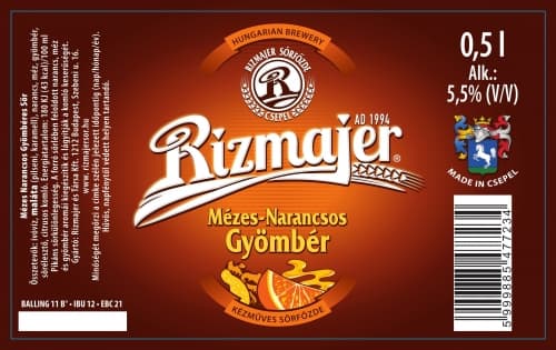 Mézes-Narancsos Gyömbér