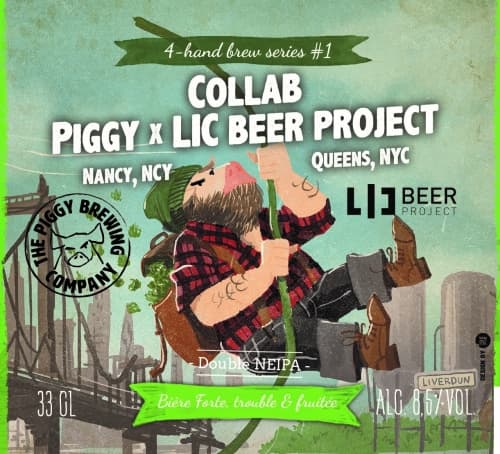Collab Piggy X LIC Beer Project