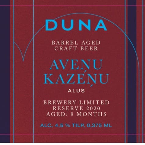 Duna Barrel Aged Raspberry & Blackberry Sour Ale