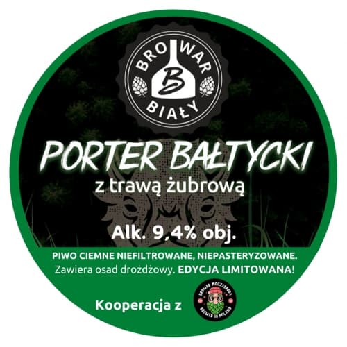 Porter Bałtycki z Trawą Żubrową