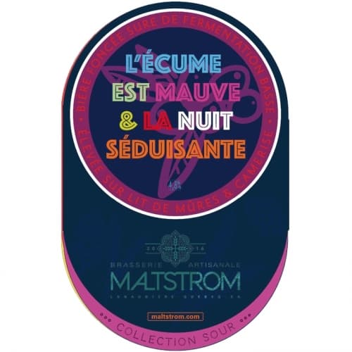 L'Écume Est Mauve Et La Nuit Séduisante