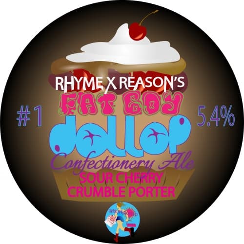 Fat Boy Dollop #1 Sour Cherry Crumble Porter
