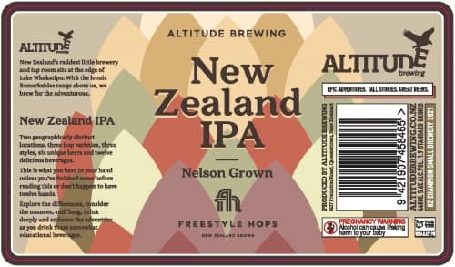Hop Terrior Project: Freestyle grown NZ IPA