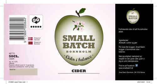 Small Batch Bornholm Cider