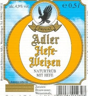 Adler Weizenbier