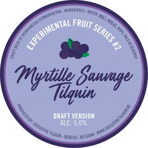 Experimental Fruit Series #2 - Myrtille Sauvage Tilquin - Draft Version