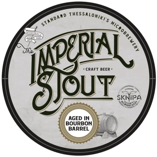 Imperial Stout AGED IN BOURBON BARREL