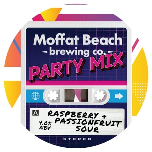 Party Mix Raspberry & Passionfruit Sour