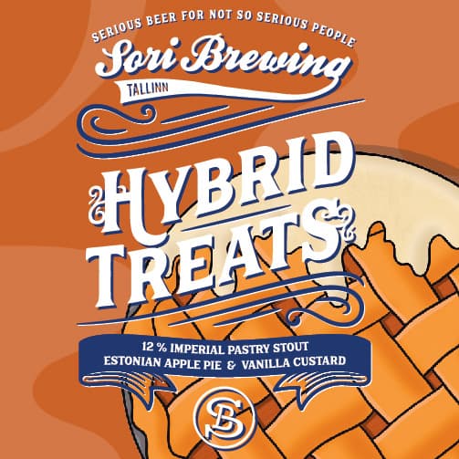 Hybrid Treats vol.3: Estonian Apple Pie & Vanilla Custard