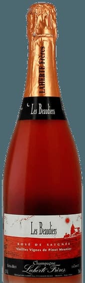 Les Beaudiers Rosé de Saignée Vieilles Vignes de Pinot Meunier Extra-Brut Champagne