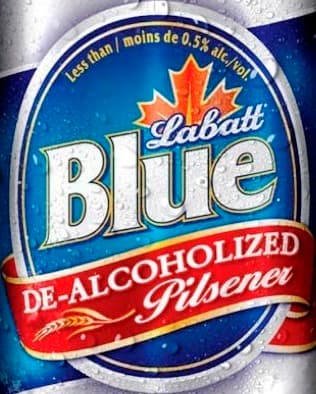 Labatt Blue De-Alcoholized Pilsner