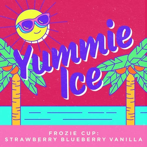 Yummie Ice: Strawberry Blueberry Vanilla