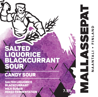 Salted Liquorice Blackcurrant Sour
