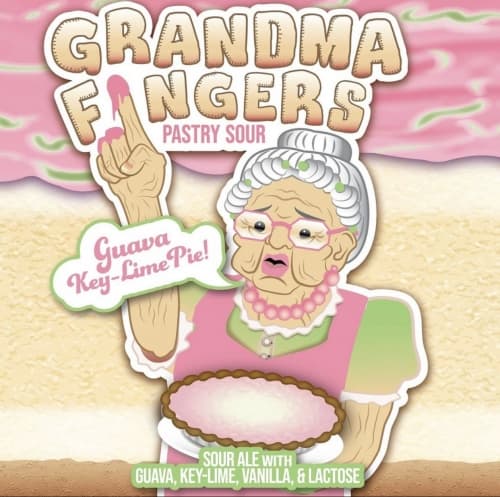 Grandma Fingers: Guava Key Lime Pie