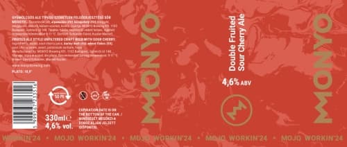 MOJO WORKIN'24: Double Fruited Sour Cherry Ale