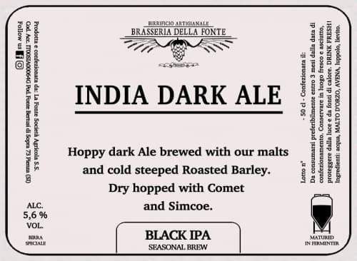 India Dark Ale