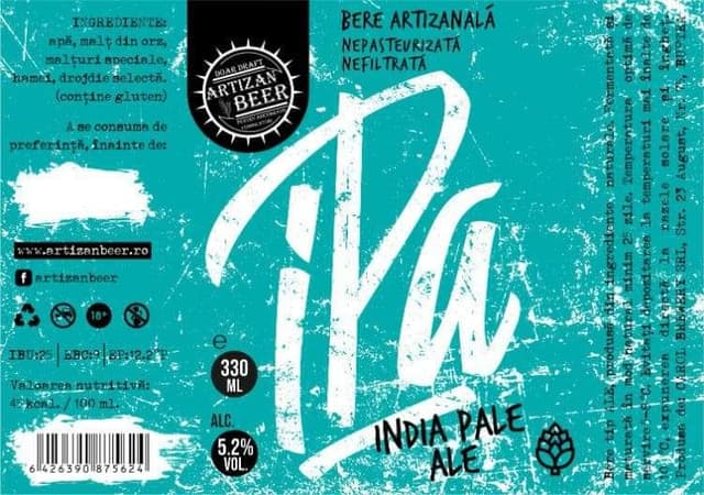 Artizan Beer IPA