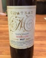Chateau M Napa Valley Semillon